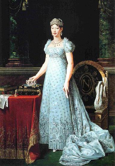 Robert Lefevre Portrait of Marie-Louise of Austria, wife of Napoleon and empress of France oil painting picture